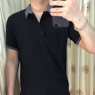 Polo cotton gai co giãn