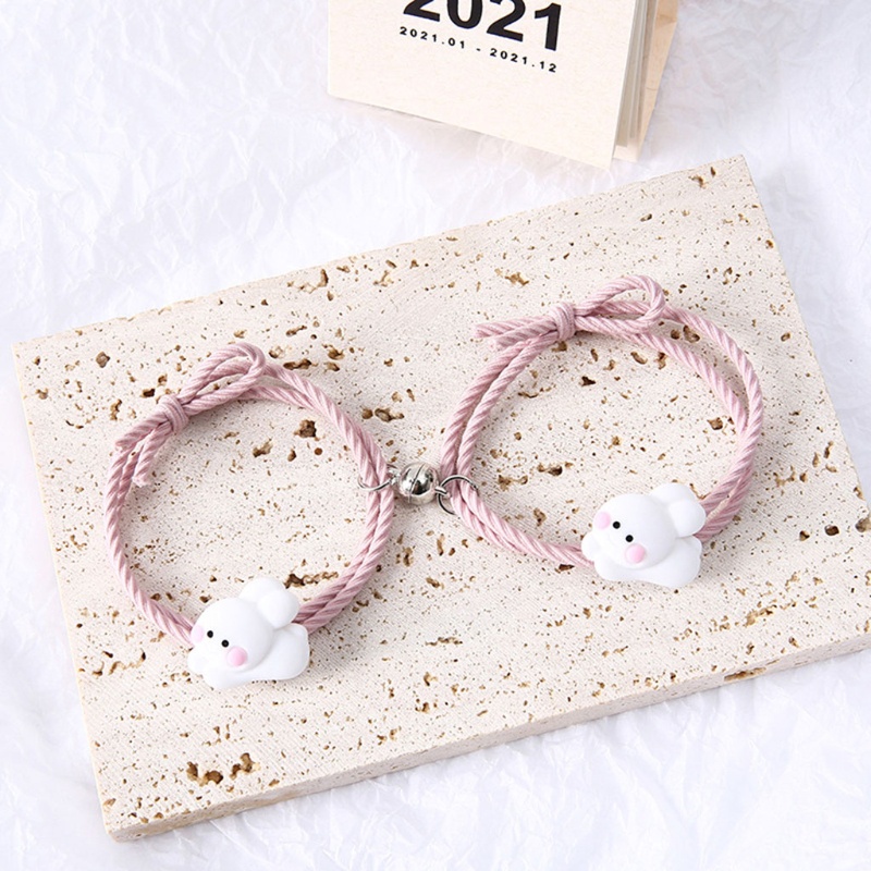 Set 2 Vòng Tay Cao Su Cho Cặp Đôi