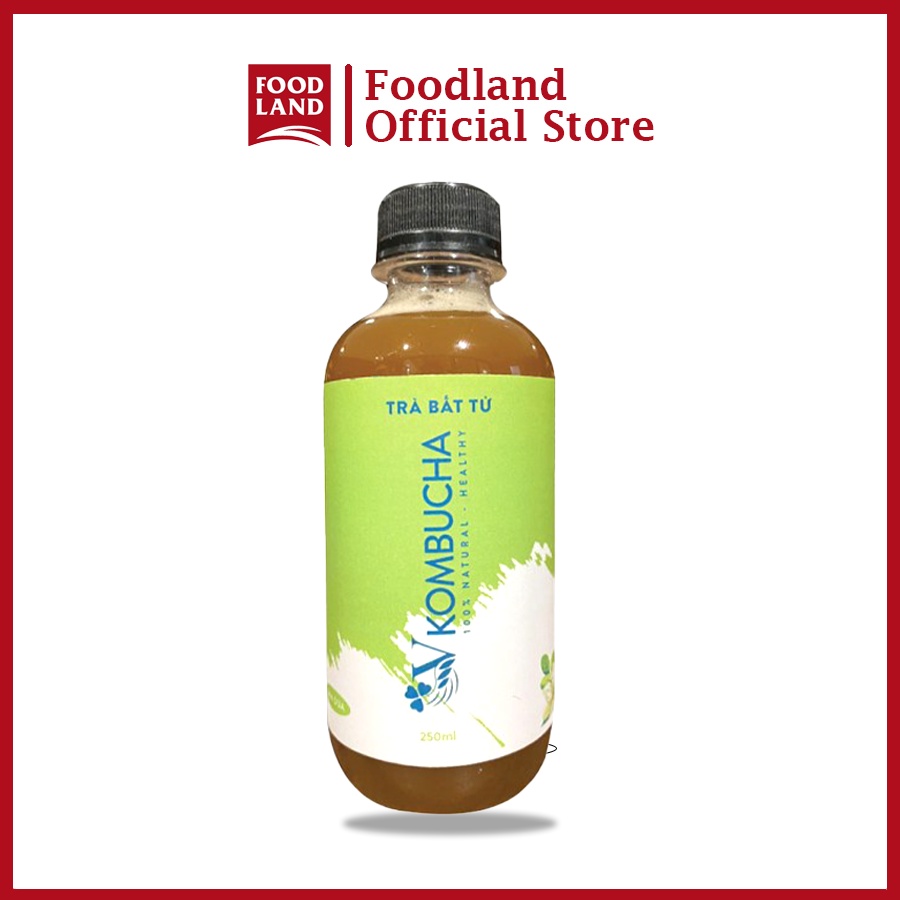 Trà Bất Tử Kombucha Sâm Dứa 330ML - Trà hoa quả lên men con giống scoby - Foodland