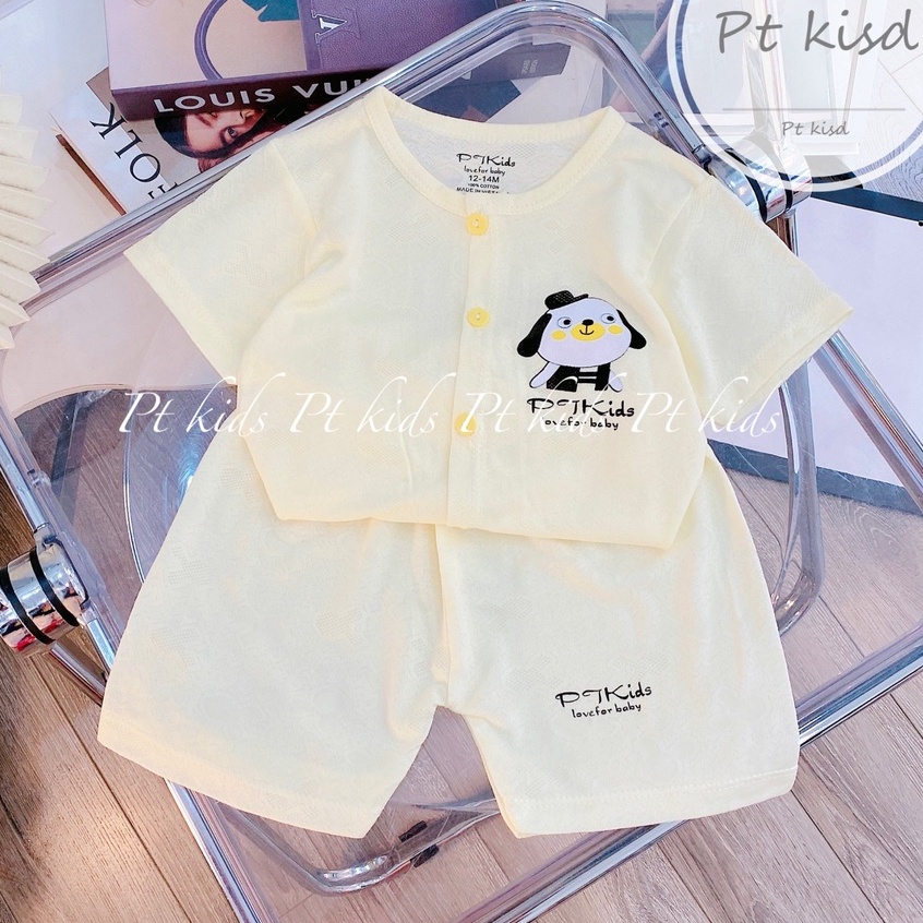 BỘ QUẦN ÁO CỘC SƠ SINH VẢI COTTON THÔNG HƠI XỊN XÒ THOÁNG MÁT MỀM MỊN CHO BÉ
