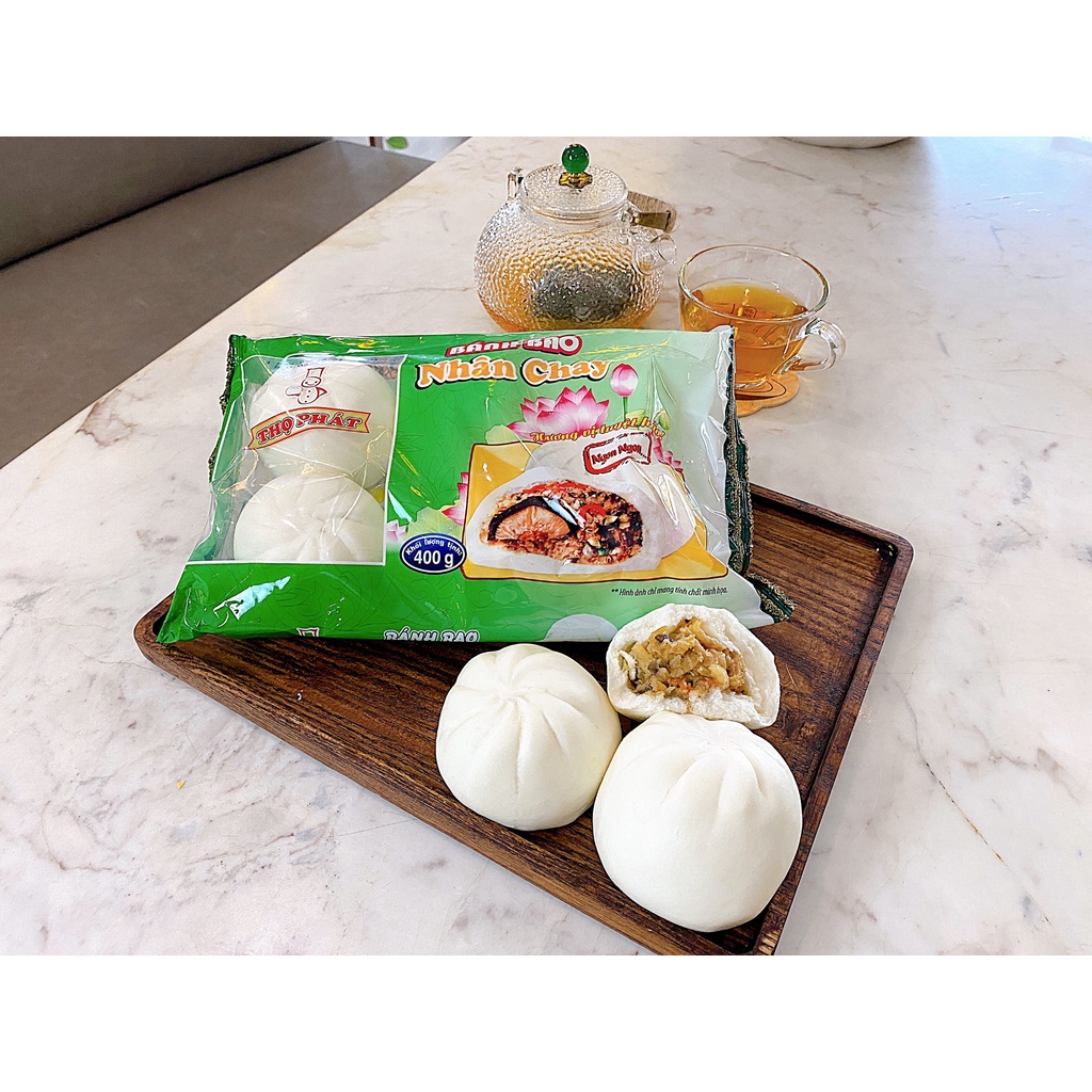 Bánh Bao Nhân Chay THỌ PHÁT FOOD 400gr | BigBuy360 - bigbuy360.vn