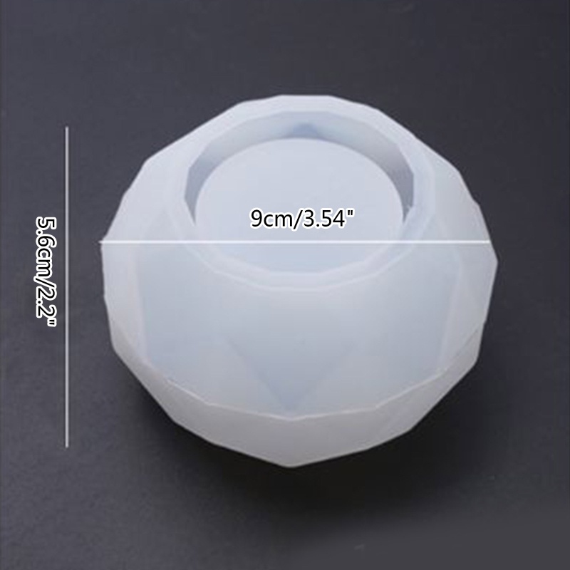 Khuôn Silicon Làm Chậu Hoa / Nến Bằng Resin Epoxy Độc Đáo DIY Giá Đỡ