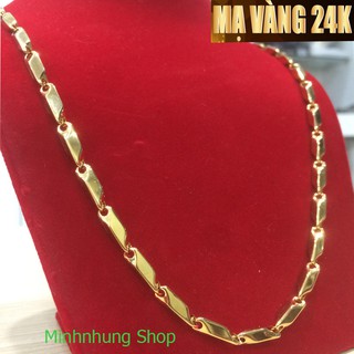 Dây chuyền mạ vàng 24k - Vòng cổ nam kiểu hỏa tiễn sang trọng
