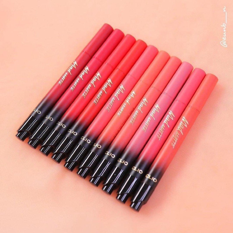 SON KEM BẤM CLIO MAD MATTE STAIN TINT