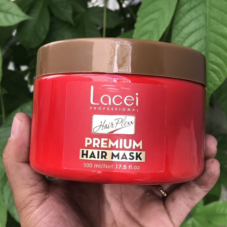 Hấp dầu dưỡng tóc cao cấp Lacei Hairplexx Premium Hair Mask 500ml PLTPINKY