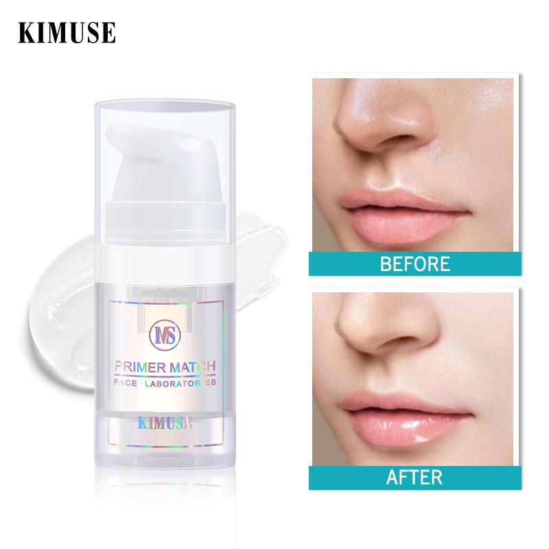 Set 3 Mỹ Phẩm Trang Điểm KIMUSE Gồm Kem Che Khuyết Điểm + Kem Lót + Mút Trang Điểm