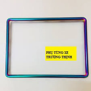 Khung biển số 7 màu