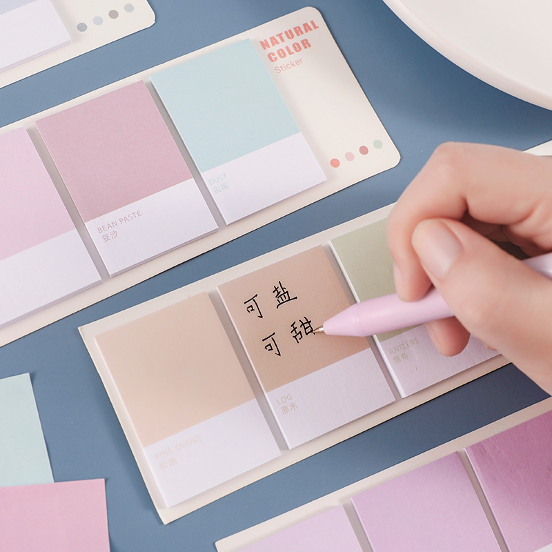Bộ 20 tờ giấy ghi chú 4 màu sắc đẹp mắt