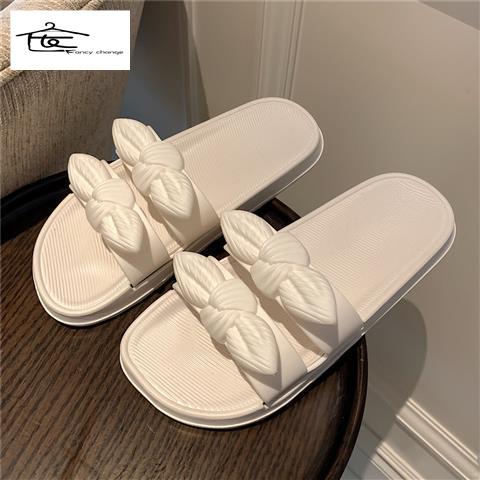 Dép Sandal Đi Biển Chống Trượt Chống Thấm Nước Đính Nơ Thời Trang Mùa Hè Cho Nữ