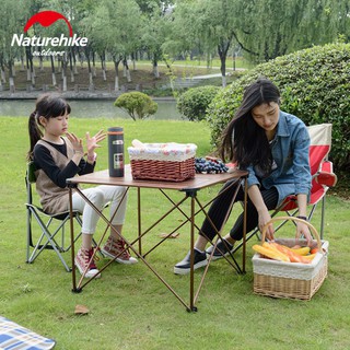 Bàn nhôm gấp gọn size Naturehike NH16Z016-L (size to), NH16Z016-S (size nhỏ)
