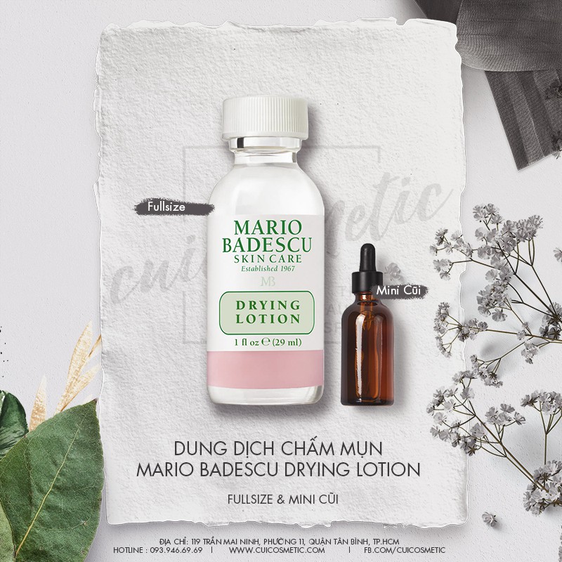 Chấm mụn Mario Badescu Drying Lotion