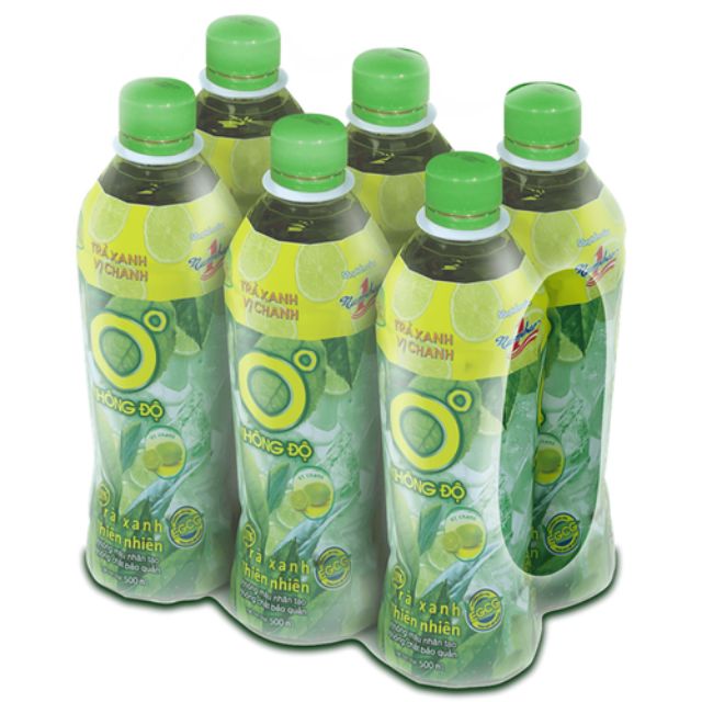 Lốc 6 chai nước 0 độ 500ml