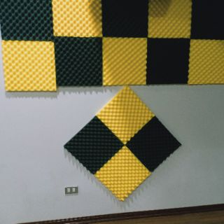 30 Tấm mút tiêu âm,Cách âm. Hình trứng.Kích cỡ 1 tấm 40*40cm dày 3cm ( Được chọn lựa màu)