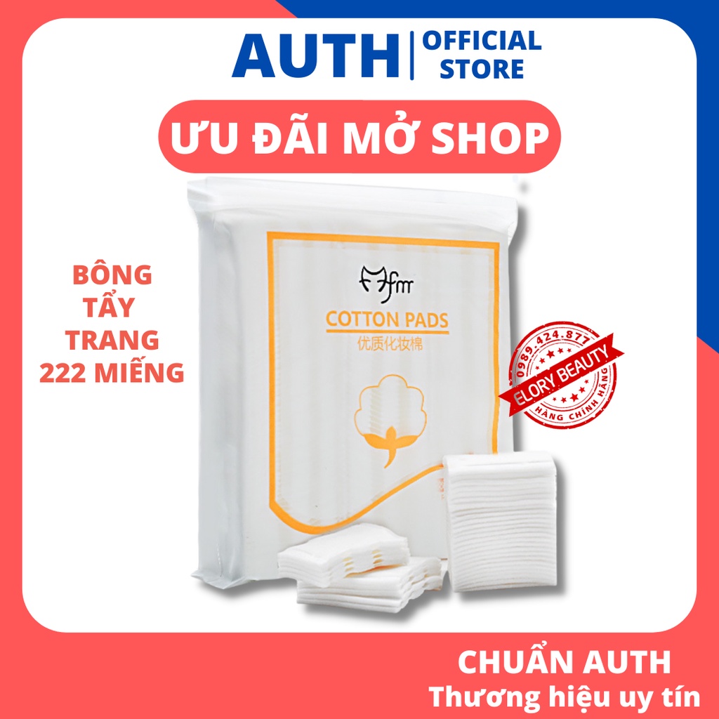 Bông Tẩy Trang 222 Miếng Lameila BTT222 Hàng Nội Địa Trung - CHUẨN AUTH