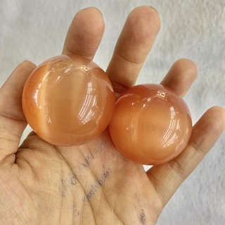 Bi lăn tay Mắt Mèo đỏ cam