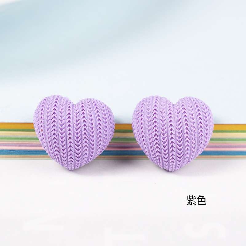 Set 20 Dây Cột Tóc Hình Trái Tim