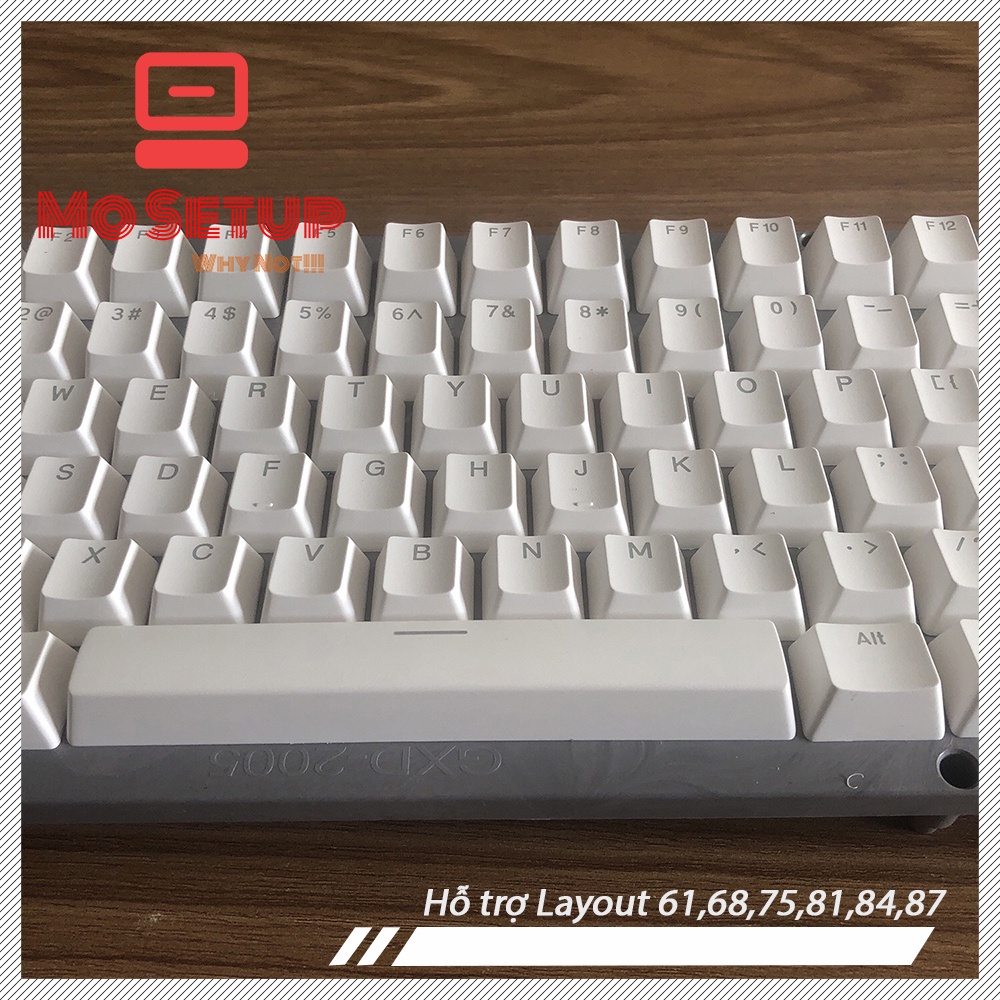 Bộ nút bàn phím cơ xuyên led - Keycap xuyên led dành cho bộ 61,68,75,81,84,87 phím