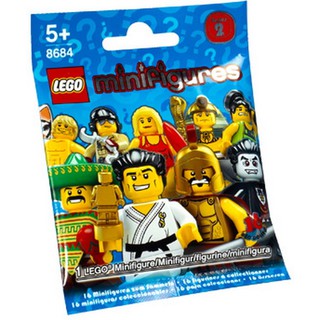 [1 nhân vật] Lego 8684 - Nhân vật Lego Minifigures Series 2
