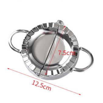 Khuôn inox 304 làm há cảo, bánh xếp - Khuôn làm bánh gối, bánh bột lọc cao cấp tiện lợi