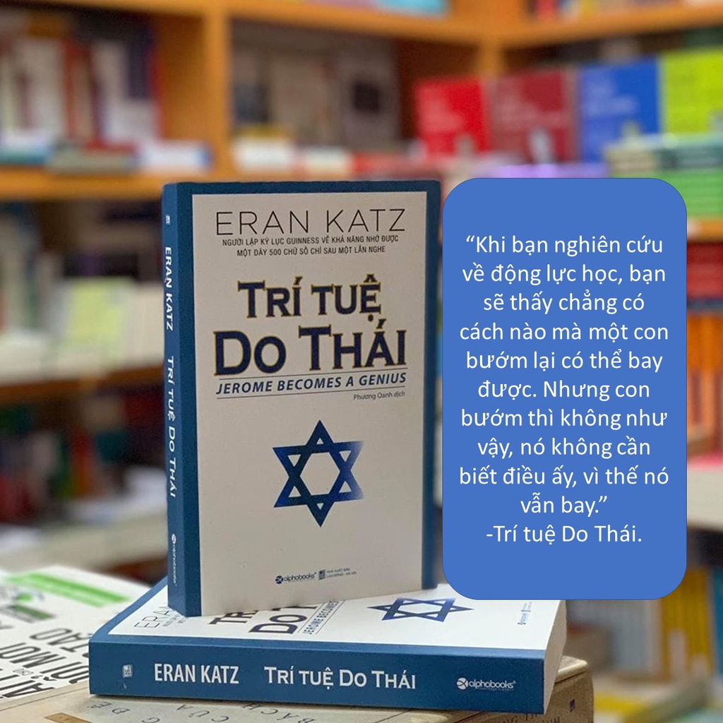 Sách Trí Tuệ Do Thái  &quot;Cẩm Nang Rèn Luyện Trí Tuệ Để Thành Công&quot; (Tái Bản Mới Nhất) -  Eran Katz - Top 1 Bestseller