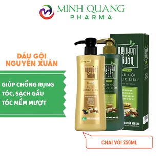 Dầu gội thảo dược NGUYÊN XUÂN sạch gầu hết ngứa cho tóc mềm và mượt chai 250ml