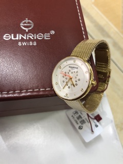 Đồng hồ Nữ Sunrise vàng