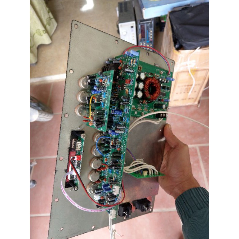 mạch loa kéo 500w_12v