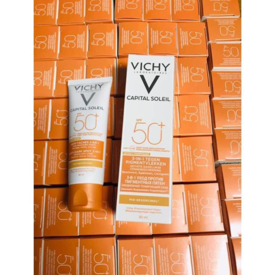 Kem Chống Nắng Vichy  Chống Lão Hoá - Dành cho da nhạy cảm Ideal Soleil Anti Age SPF50+ - 50ml