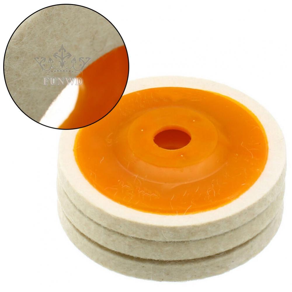【FUNWD】4Inch 100mm Wool Polishing Wheel Buffing Angle Wheel Polishing Disc Pad Abrasive 100% brand new and high quality