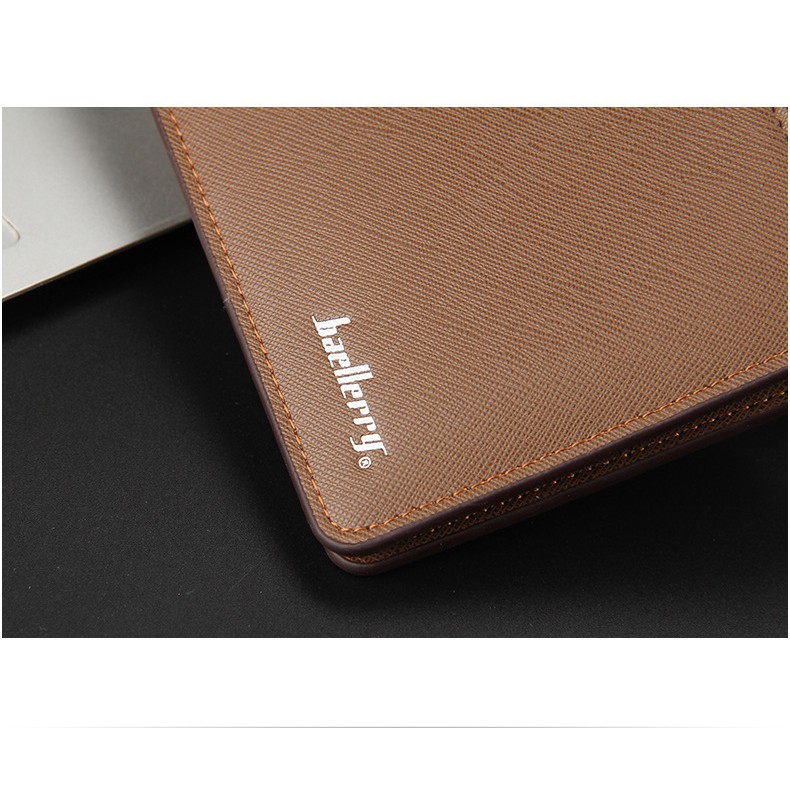 Ví dài nam HUTALEATHER 2 khóa ngoài kết hợp khóa nút bấm thời trang phong cách VNA49