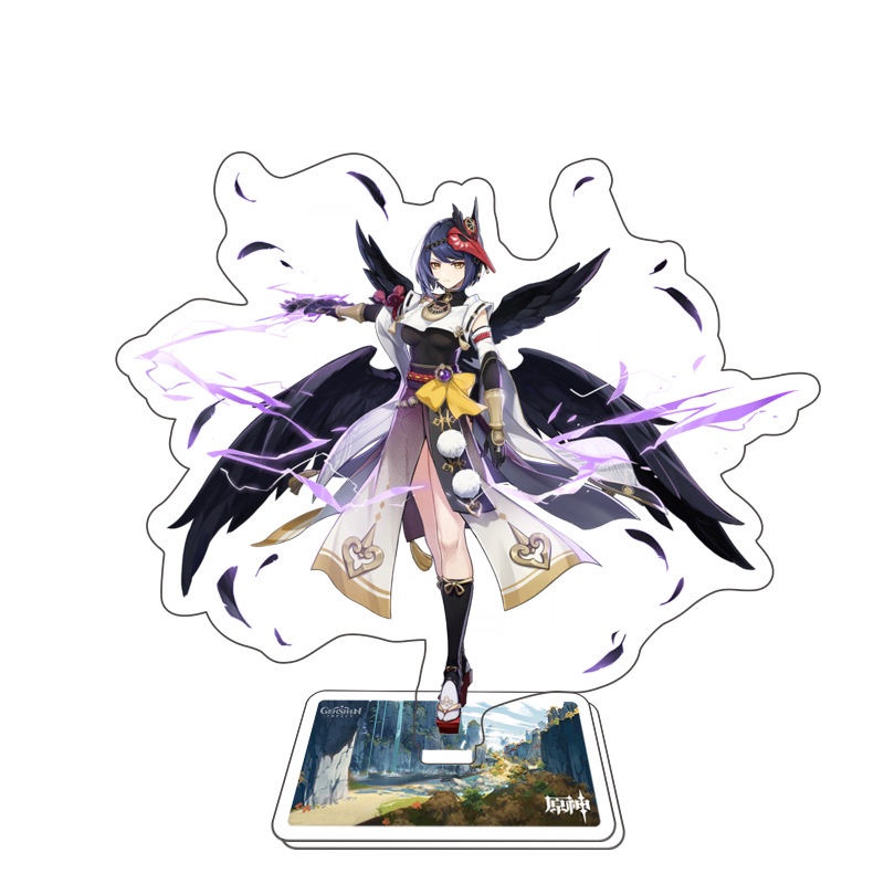 Tượng mica Standee anime Kujou Sara - Genshin Impact