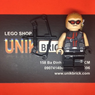 Lego UNIK BRICK Hawkeye trong Avengers Super Heroes - Siêu anh hùng chính hãng (như hình)
