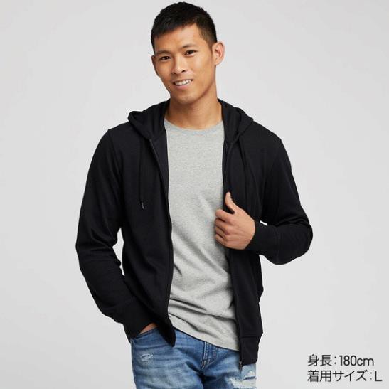 [Mẫu 2021] Áo chống nắng chất làm mát AIRism Uniqlo cho nam- 100% authentic ་