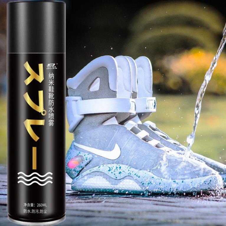 Chai xịt nano chống thấm nước 260ml - Chống thấm nước, Chống bám bụi, Chống ố vàng