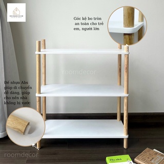 Kệ Đựng Đồ Đa Năng 3 Tầng 5 Tầng Chất Liệu Gỗ Decor Phòng Ngủ Trang Trí Bếp Roomdecor