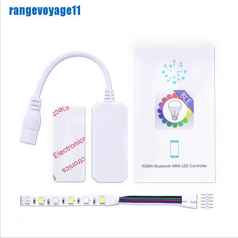 VN (Hàng Mới Về) Bộ Điều Khiển Đèn Led Mini Bluetooth / Wifi Cho Dải Đèn Led 5050 3528 Rgb / Rgbw