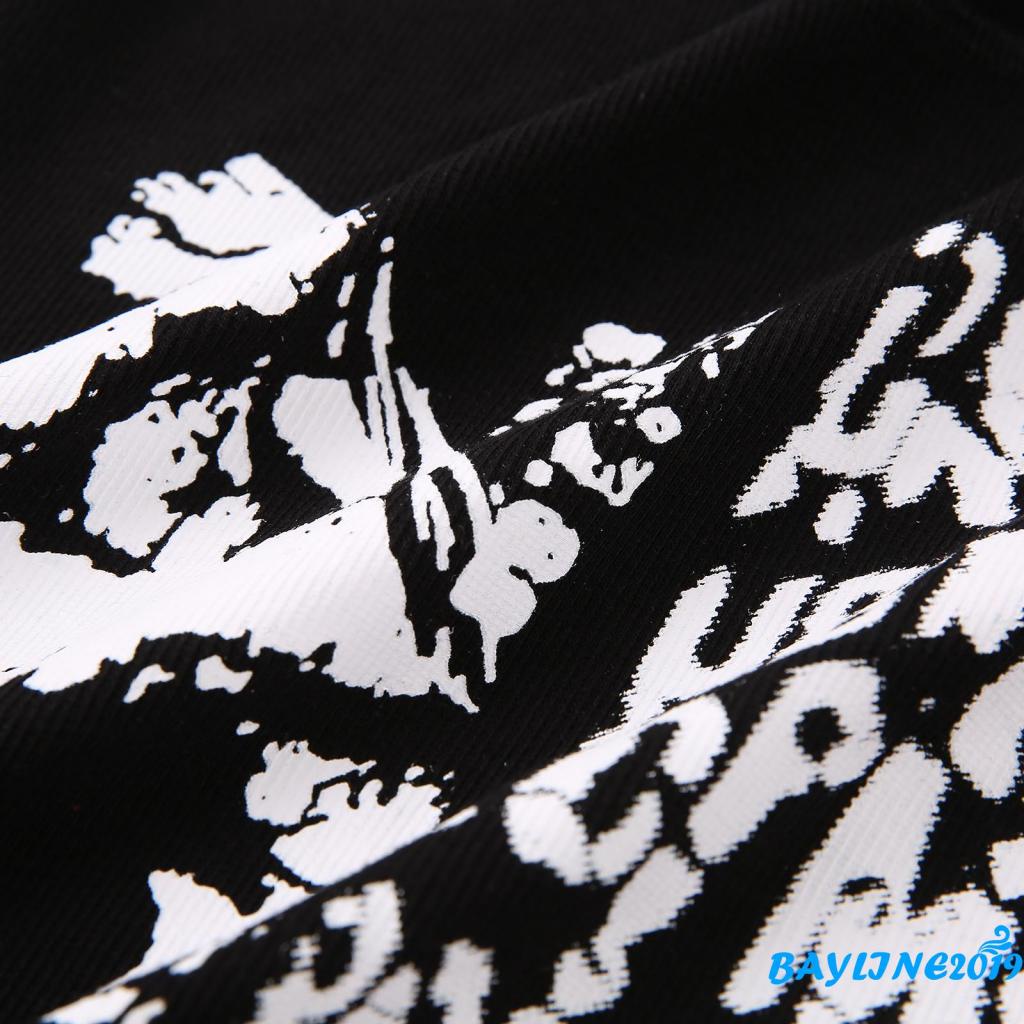 Áo croptop tay dài hở rốn in màu sành điệu cho nữ