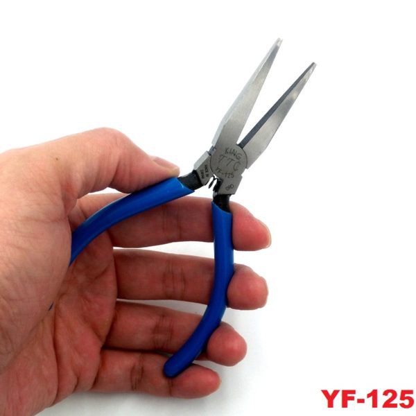 Kìm nhọn hàm phẳng KingTTC YF-125 Made in Japan