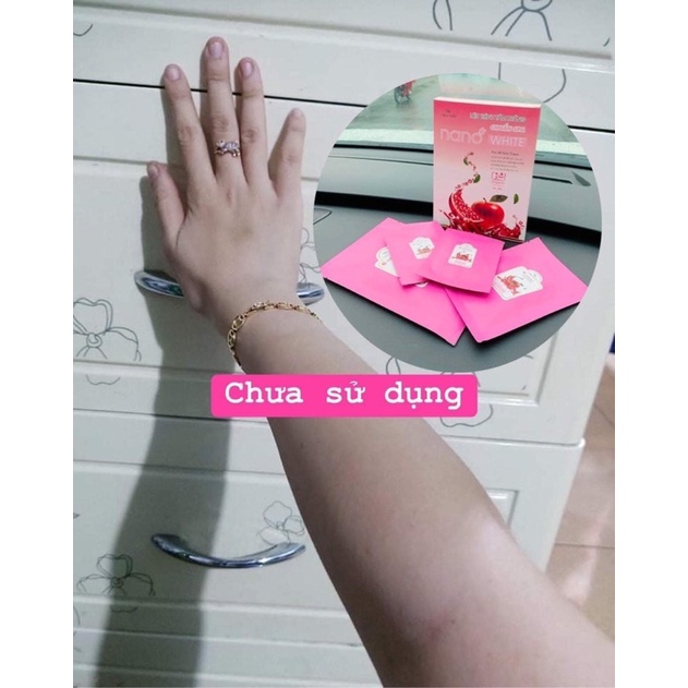 Combo sỉ 5 hộp tắm trắng NanoWhite Hải Âu Việt tắm trắng body ngay lần đầu sử dụng