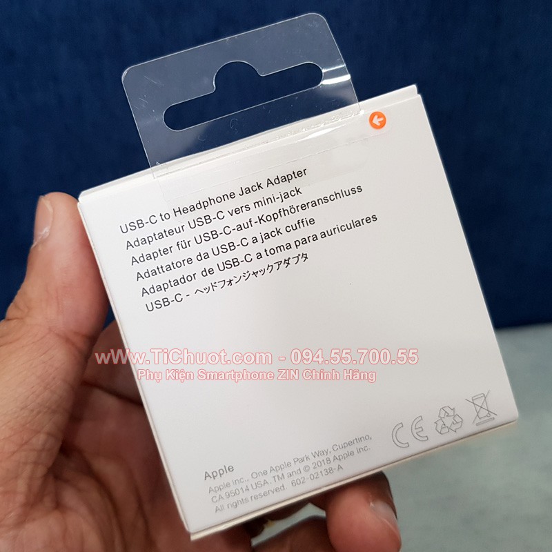 [Chính Hãng] Jack chuyển cổng Type-C ra cổng Tai 3.5mm APPLE iPad Pro 2018 2020 có chip DAC ZIN