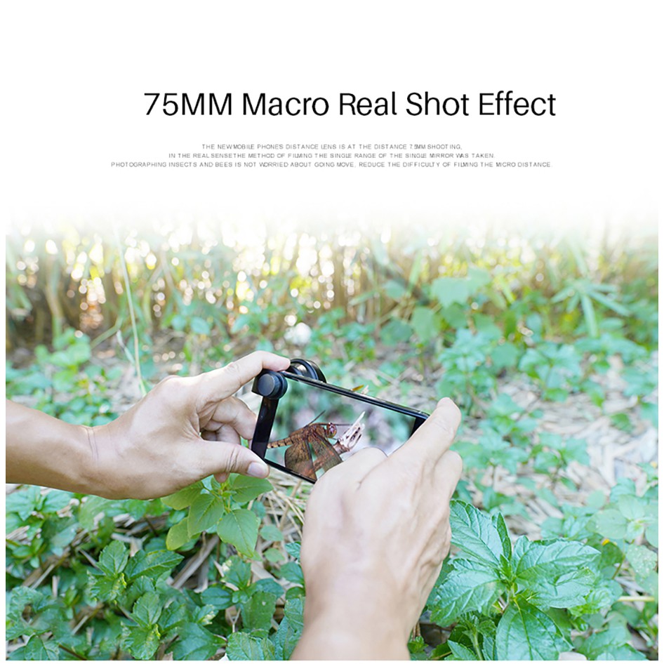 ULANZI 75MM MACRO LENS - Lens Dành Cho Điện Thoại - Hàng Chính Hãng