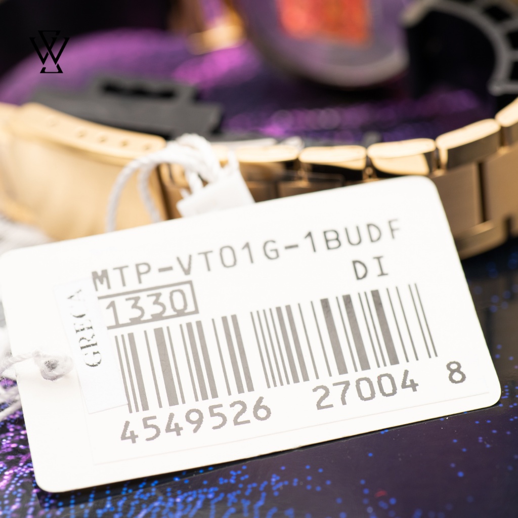 Đồng Hồ Điện Tử Nam Casio WATCHSTORE MTP-VT01G-1BUDF Thiết Kế Kính Khoáng 40mm, Dây Kim Loại, Vỏ Thép Không Gỉ