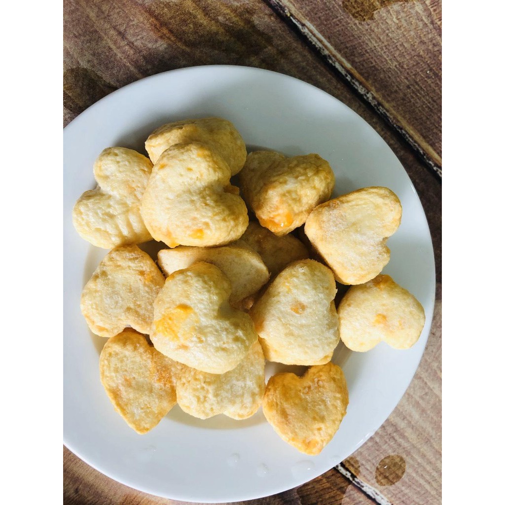 500g đậu hủ hải sản Nhân Phô mai hình trái tim Lichuan