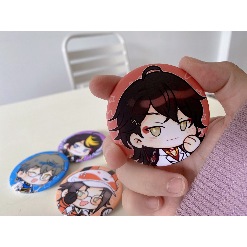 Huy hiệu VTUBER LUXIEM & NOCTYX