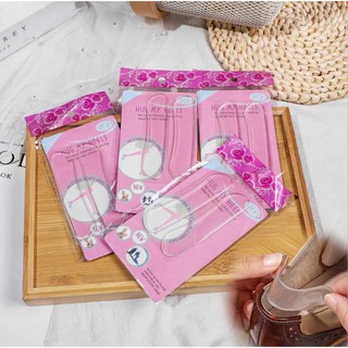 Set 2 miếng lót gót giày nữ silicon, lót gót chân