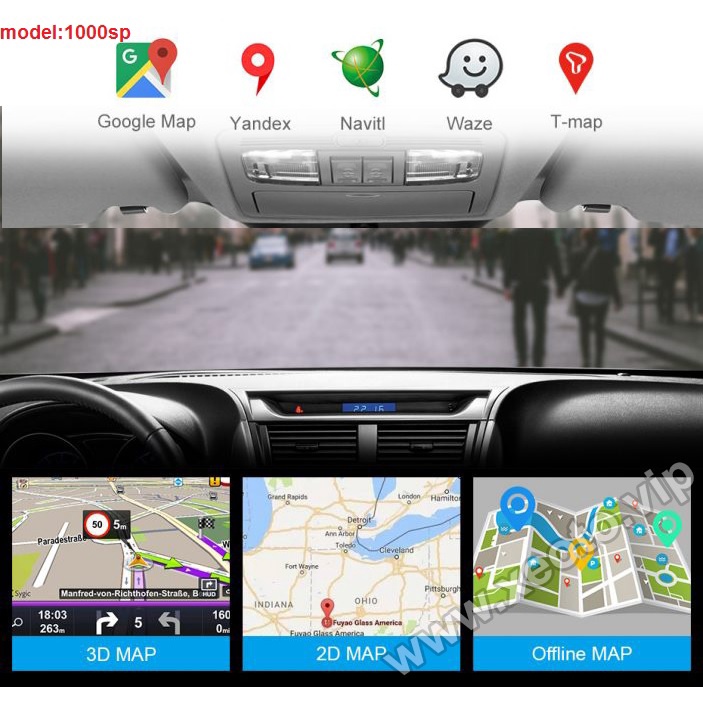 Camera hành trình Maxcar TL-07 đặt taplo có vietmap s1 bản quyền