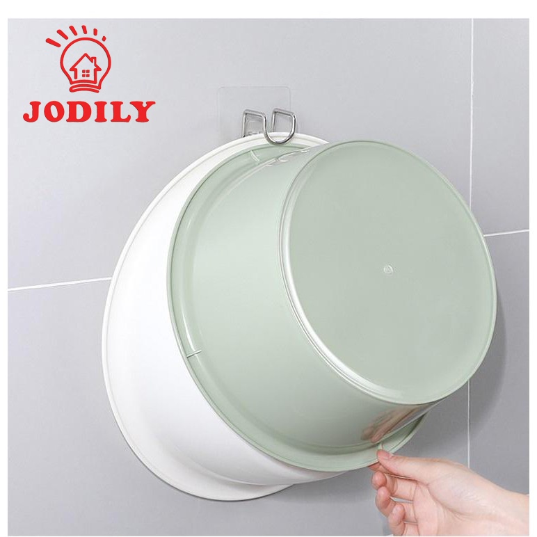 [Mã BMLT30 giảm đến 30K] Móc Dán Tường Treo Chậu Rổ, Treo Đồ Đa Năng Inox 304 Jodily Sử Dụng Miếng Dán Thế Hệ Mới