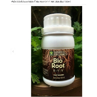 Phân bón hữu cơ kích rễ Bio Root 0-1-1 NK USA chai 100ml - biro