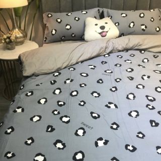 Bộ ga gối cotton đũi nhập khẩu nhiều mẫu
