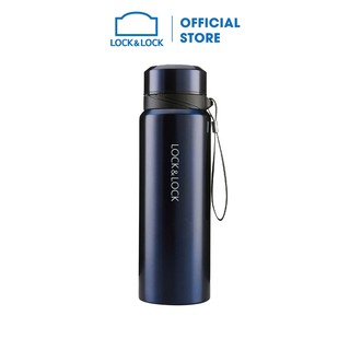 Bình Giữ Nhiệt Vacuum Bottle Lock&Lock (800ml) Xanh Đậm [ LHC6180FU]